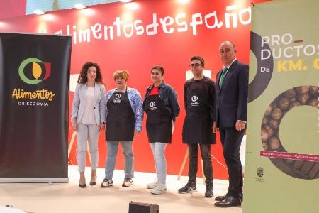Imagen La Diputación de Segovia, a través de Alimentos de Segovia, participa en el Salón Gourmets de Madrid ofreciendo desayunos con productos...